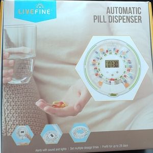 Secure auto pill dispenser